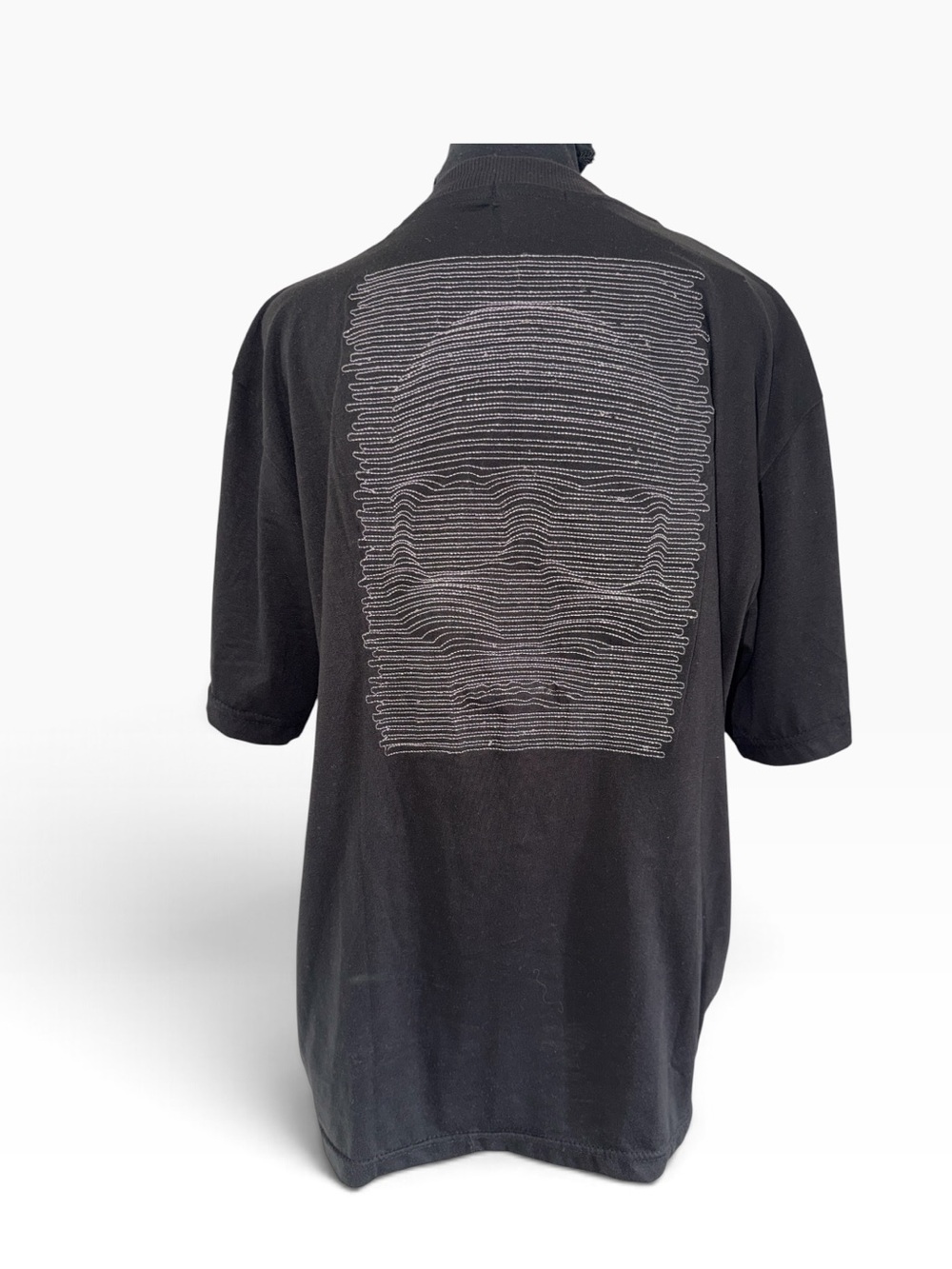 BOLONGARO TREVOR Men’s Black cotton shirt Sz Small